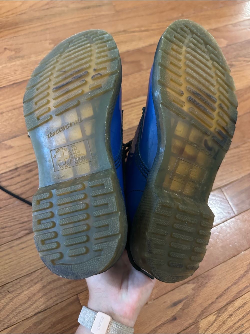Blue Doc Martens women’s size 8 - Picture 6 of 6